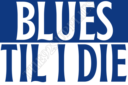 Blues til I die x8 - Birmingham city