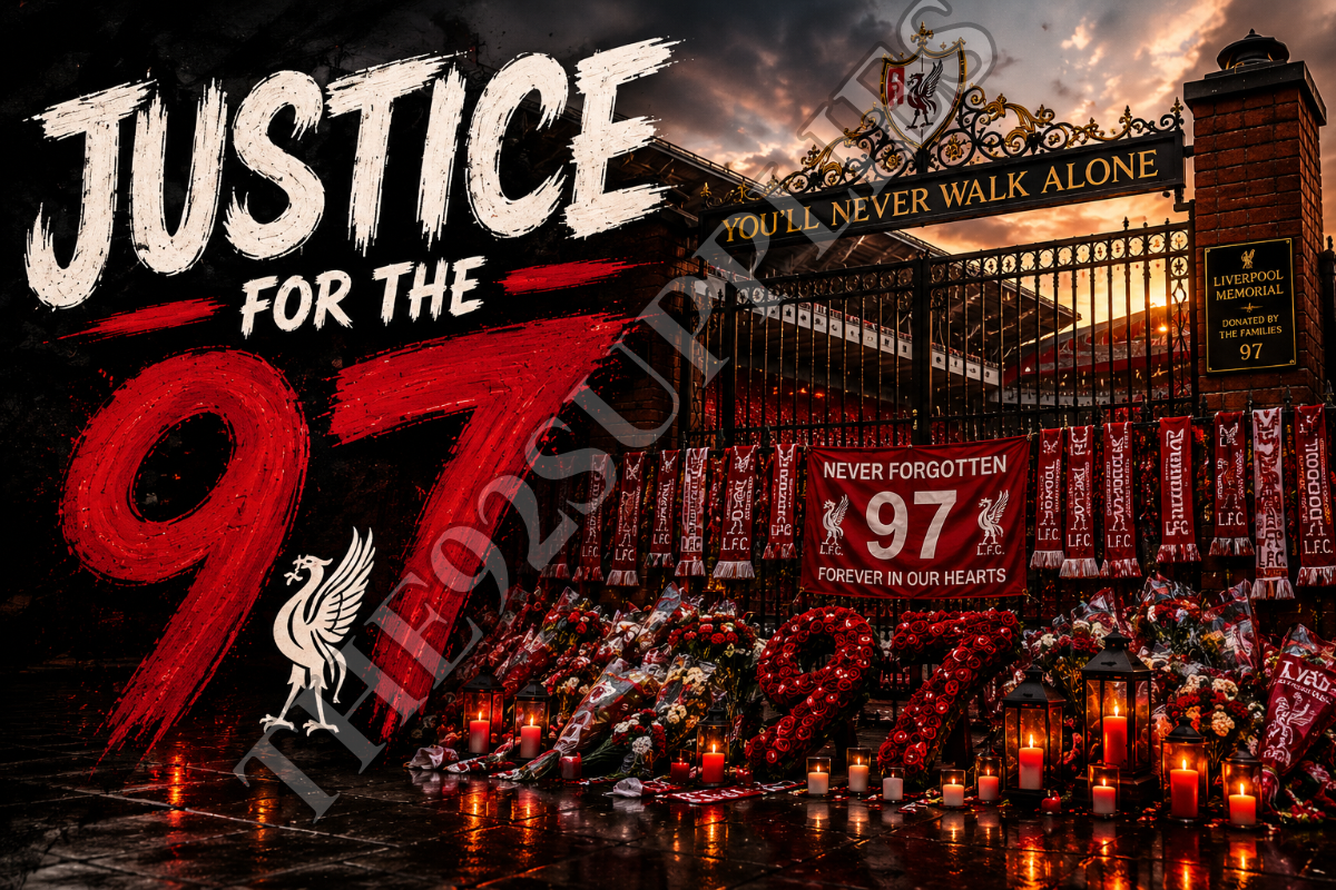 Justice for the 97 x8 - Liverpool