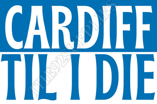 Cardiff til I die - Cardiff city