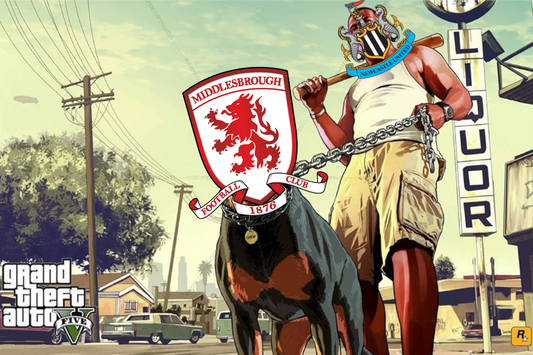 Middlesbrough held on a lead by Newcastle - Newcastle