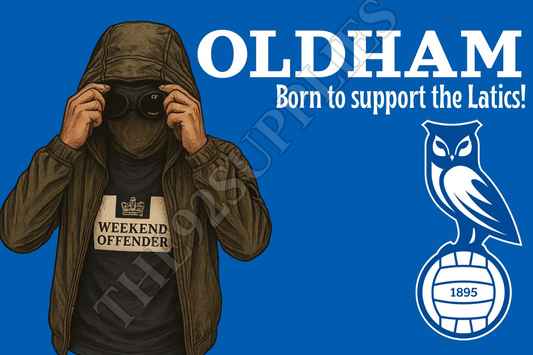 Born to support the latics - Oldham