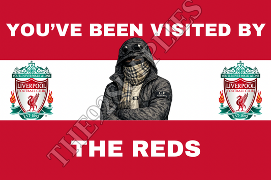 You’ve been visited by the reds x8 - Liverpool