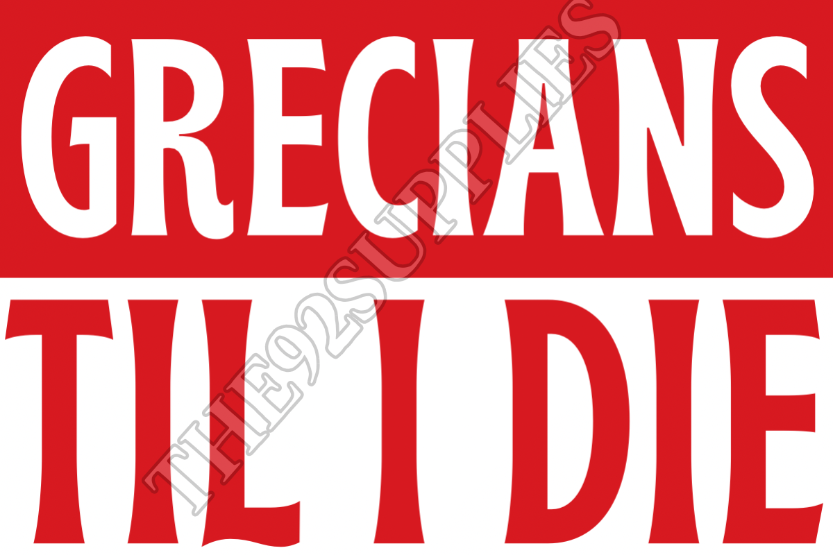 Grecians til I die x8 - Exeter city