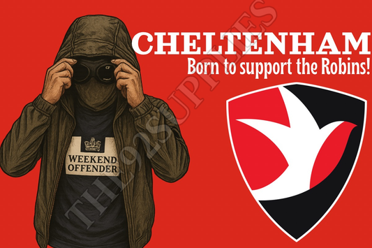 Born to support the robins - Cheltenham