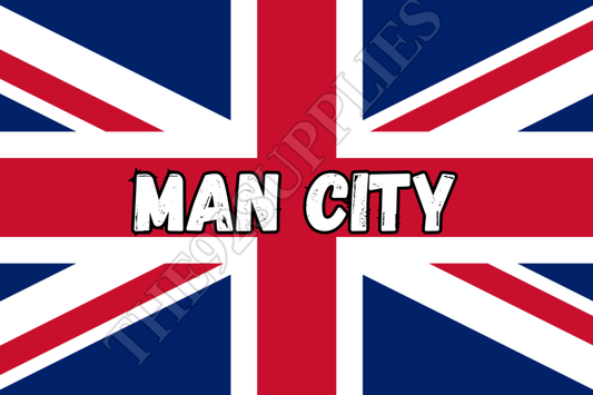 Union Jack x8 - Manchester City