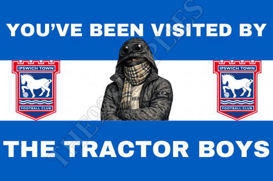 You’ve been visited by the tractor boys - Ipswich