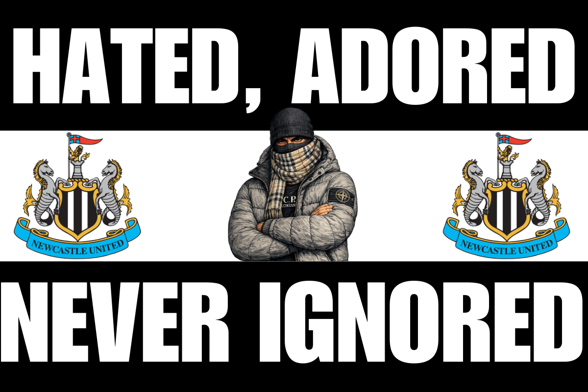 Hated , adored , never ignored x8 - Newcastle United
