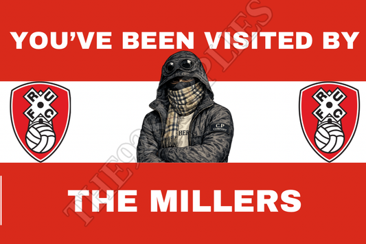 You’ve been visited by the millers - Rotherham United