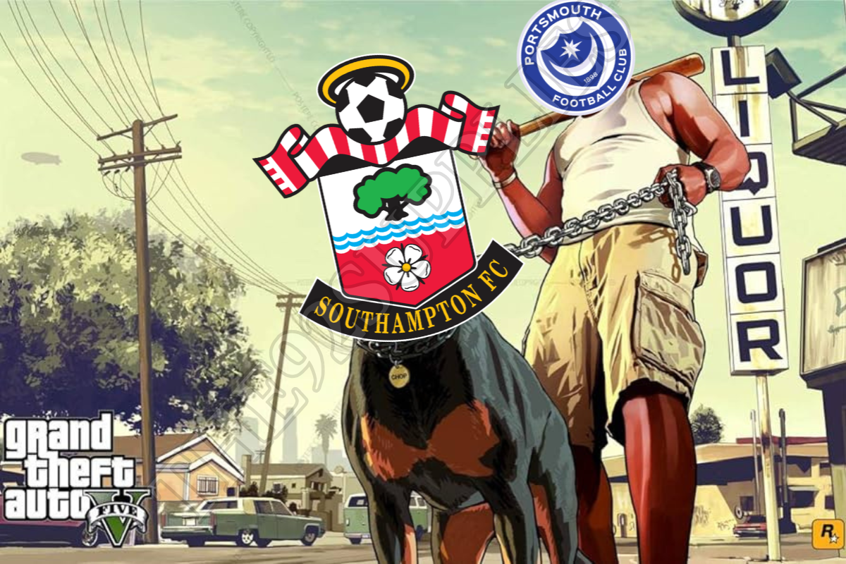 Southampton held on a lead by Portsmouth - Portsmouth