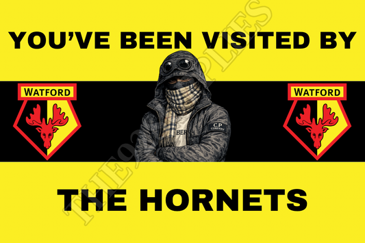 You’ve been visited by the hornets - Watford