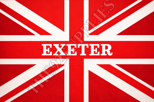 Union Jack x8 - Exeter city