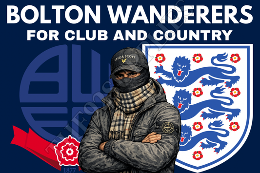 For club and country x8 - Bolton wanderers