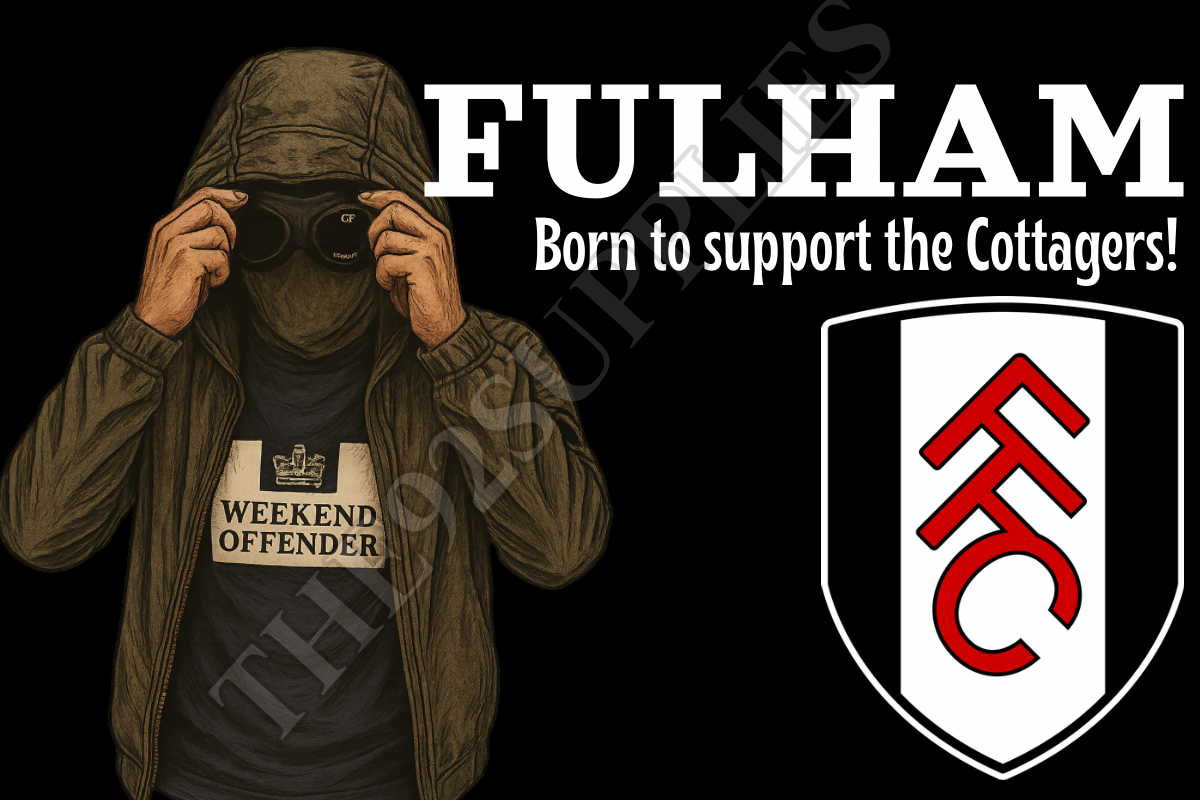 Born to support the cottagers x8 - Fulham