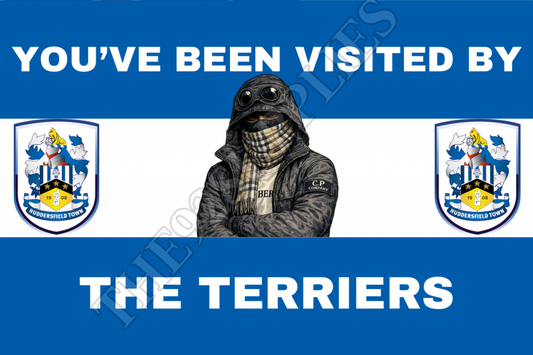 You’ve been visited by the terriers - Huddersfield town