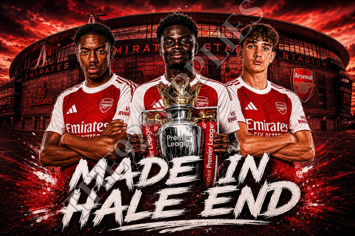 Made in hale end x8 - Arsenal