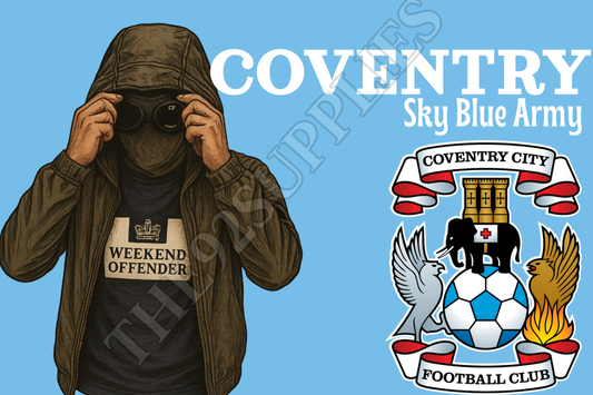 Sky Blue Army x8 - Coventry