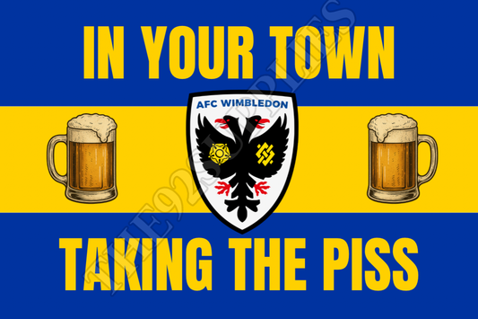 In your town taking the piss - Afc Wimbledon