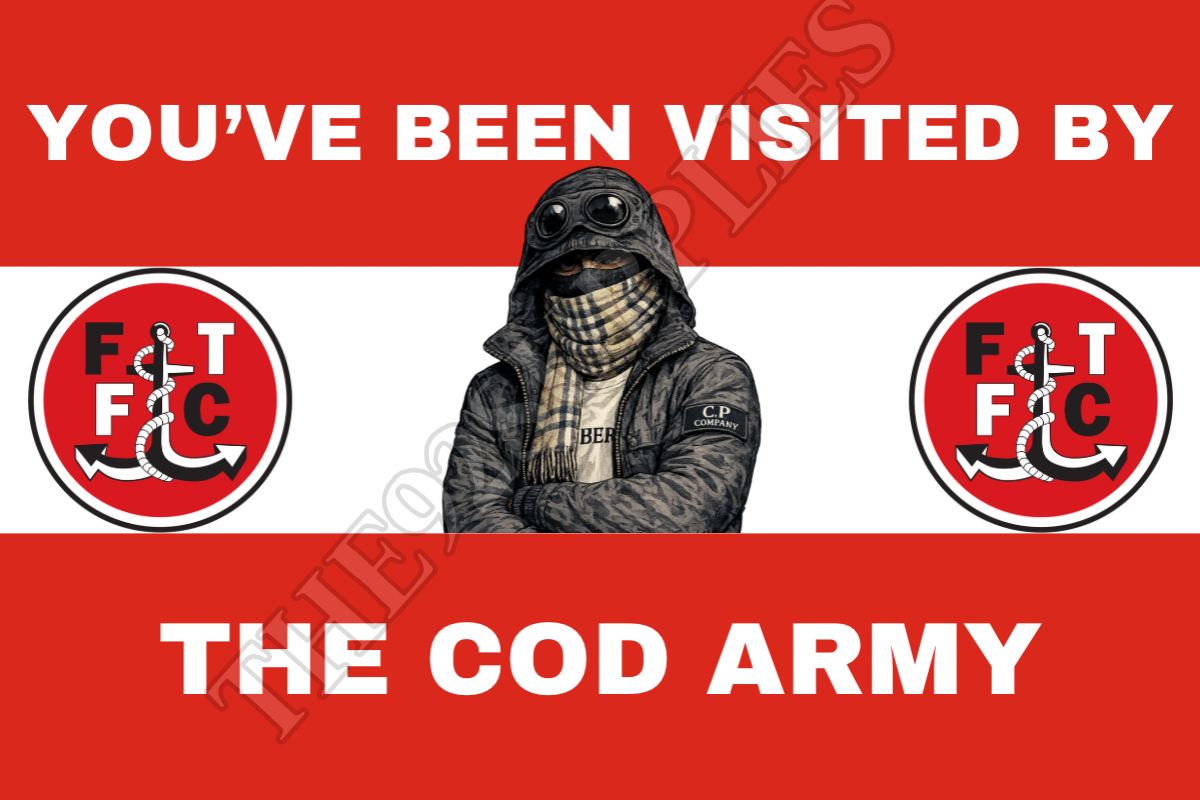 You’ve been visited by the cod army - Fleetwood