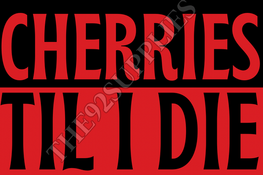 Cherries til I die x8 - Bournemouth