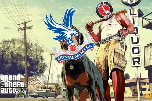 Crystal Palace held on a lead by Charlton Athletic x8 - Charlton Athletic