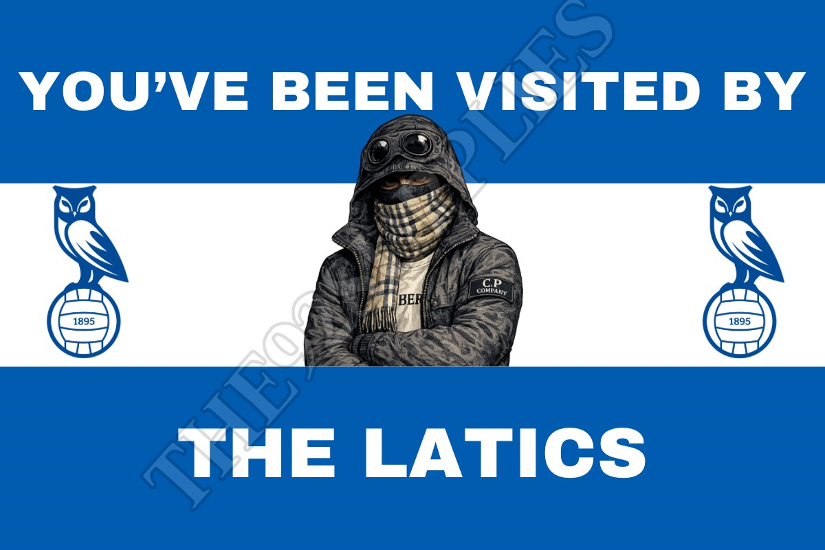 You’ve been visited by the latics - Oldham