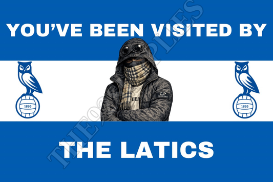 You’ve been visited by the latics - Oldham