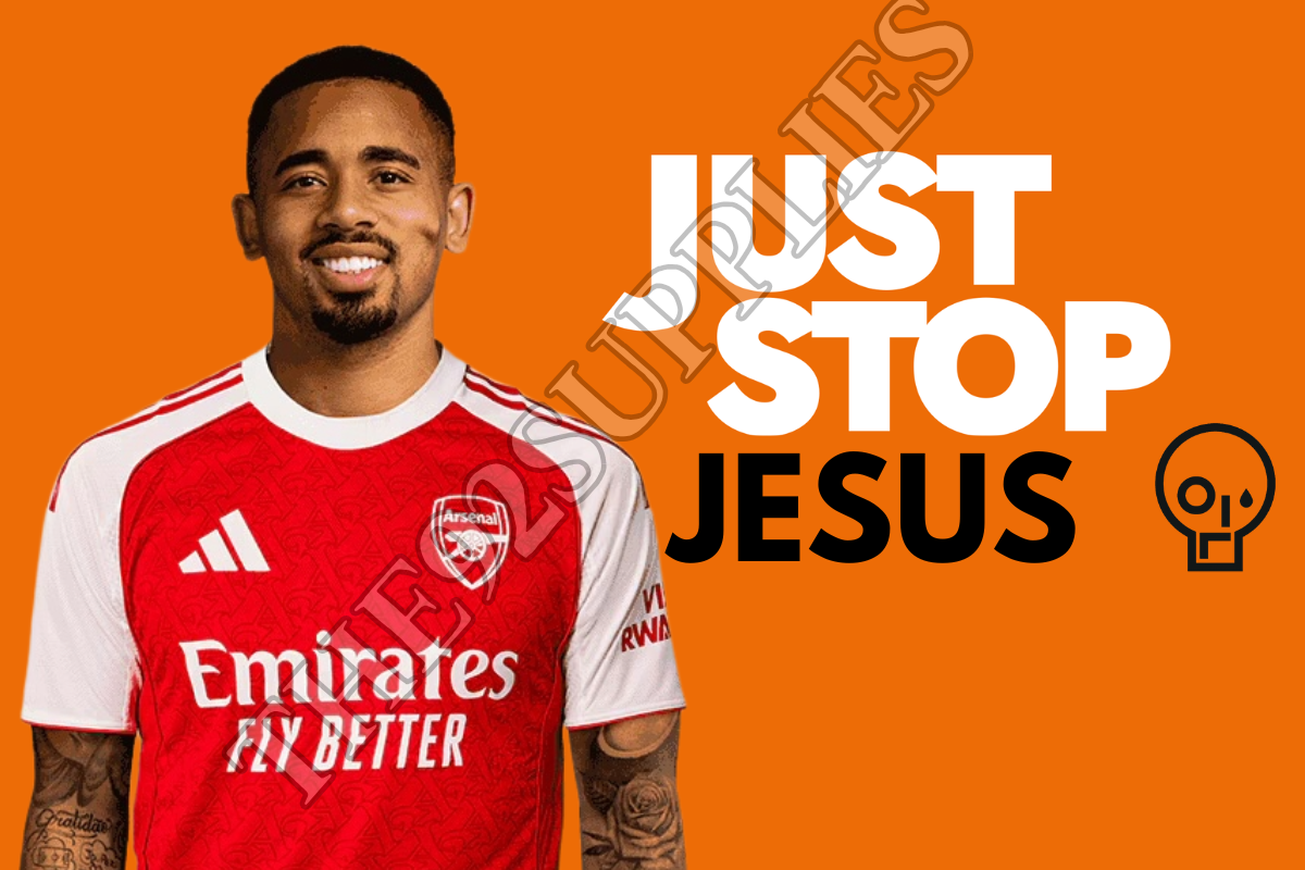 Just stop Jesus x8 - Arsenal