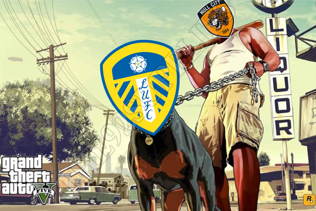 Leeds held on a lead by hull x8 - Hull city