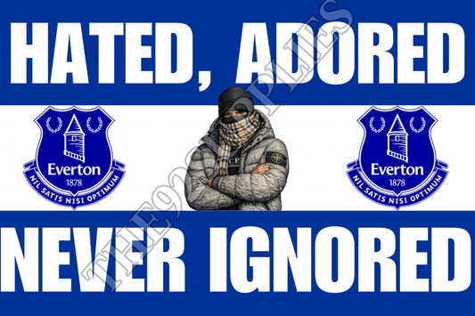 Hated. Adored. Never ignored x8 - Everton