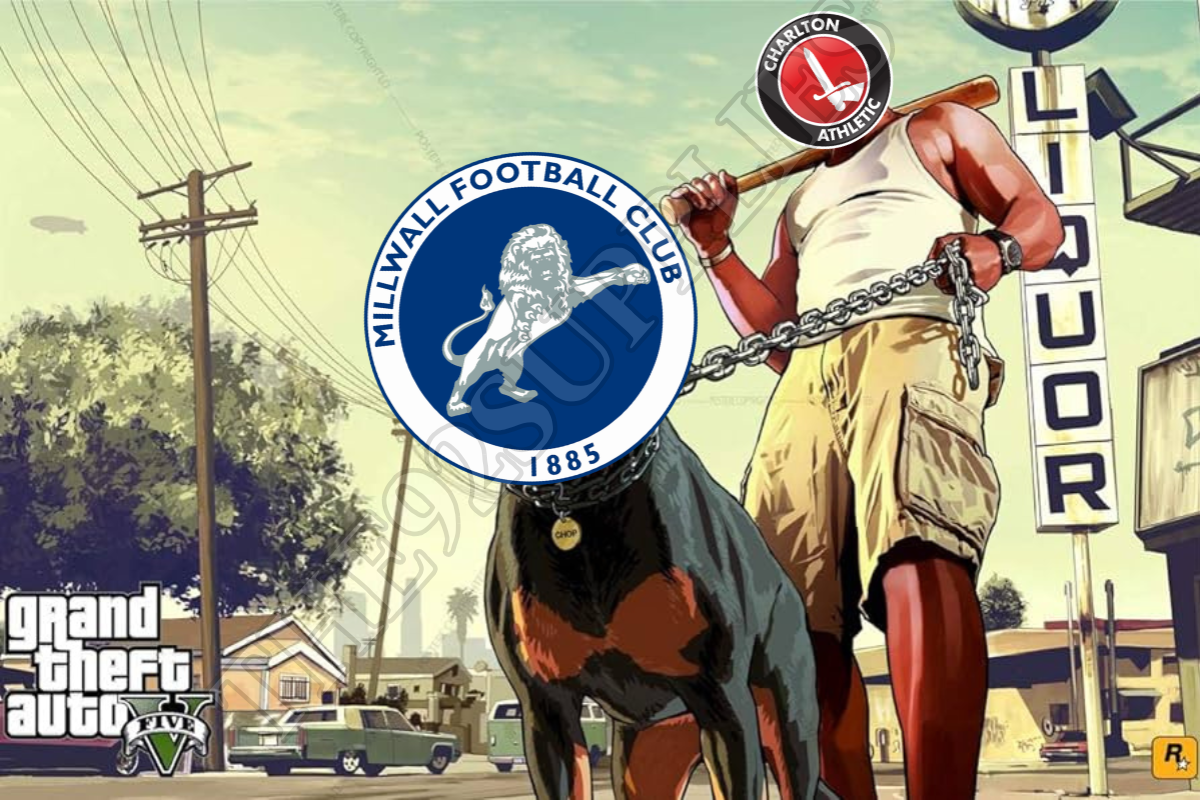 Millwall held on a lead by Charlton Athletic x8 - Charlton Athletic