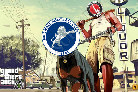 Millwall held on a lead by Charlton Athletic x8 - Charlton Athletic