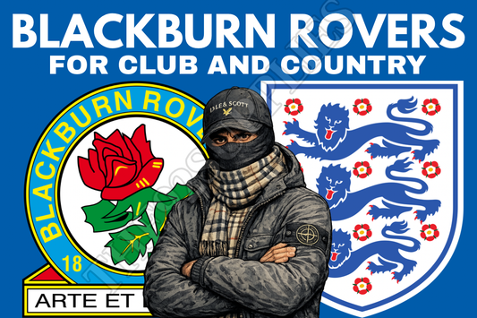 For club and country - Blackburn rovers