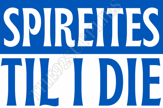 Spireites til I die - Chesterfield