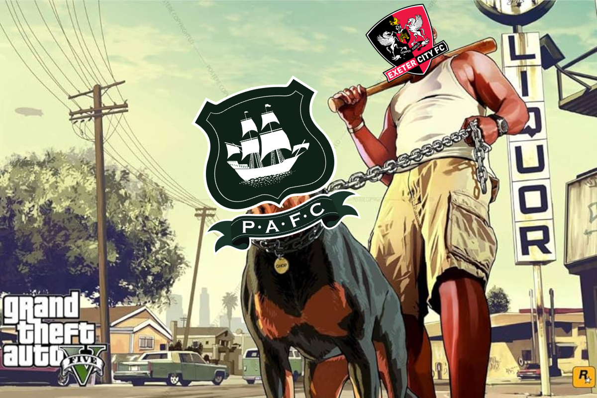 Plymouth held On a lead by Exeter - Exeter