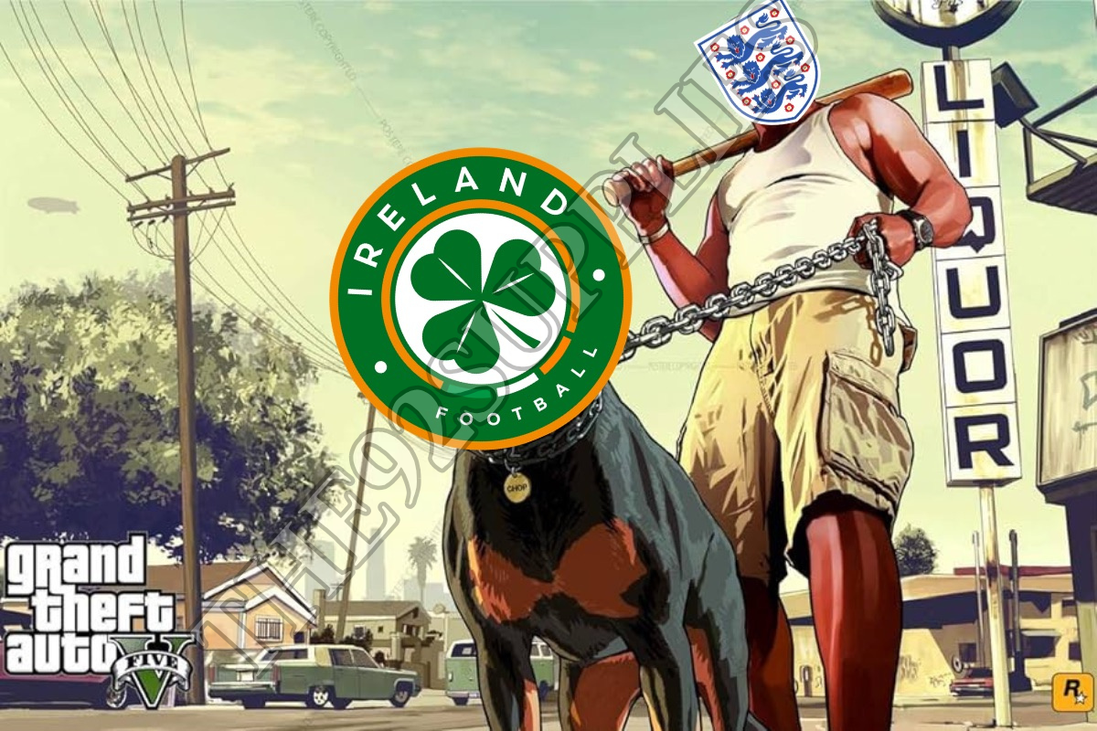 Ireland held on a lead by England x8 - England
