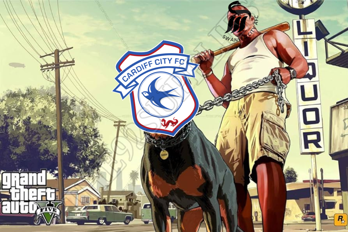 Cardiff held on a lead by Swansea - Swansea