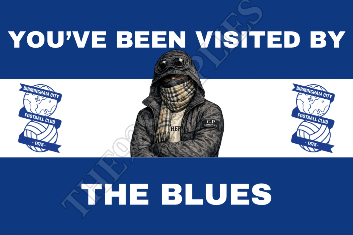 You’ve been visited by the blues x8 - Birmingham city