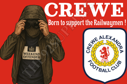 Born to support the railwaymen - Crewe