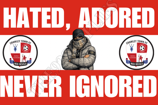 Hated. Adored. Never ignored - Crawley