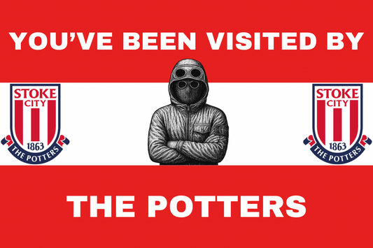 You’ve been visited by the potters - Stoke city