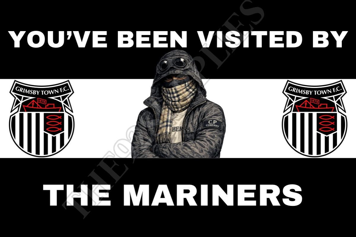 You’ve been visited by the mariners - Grimsby