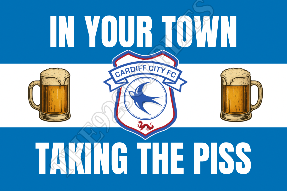 In your town taking the piss - Cardiff city