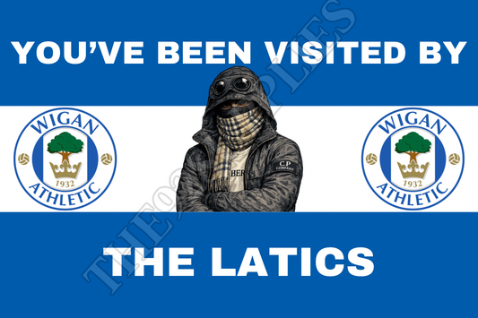 You’ve been visited by the latics - Wigan athletic