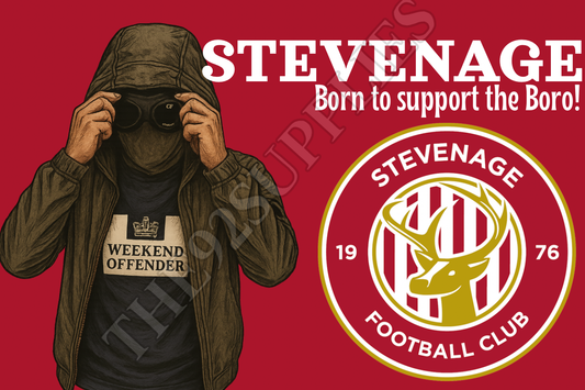 Born to support the boro - Stevenage