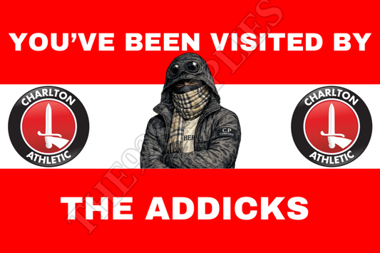 You’ve been visited by the addicks x8 - Charlton Athletic