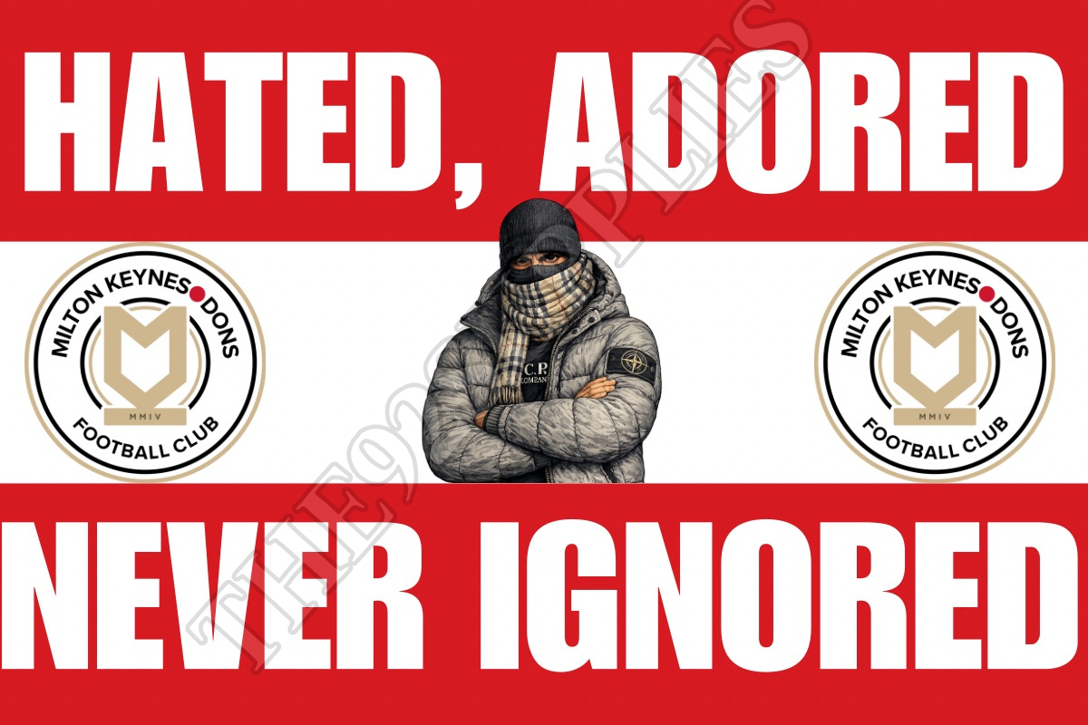Hated. Adored. Never ignored - Mk dons