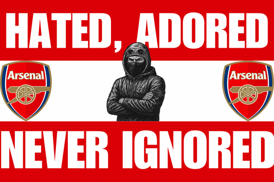 Hated , adored , never ignored - Arsenal