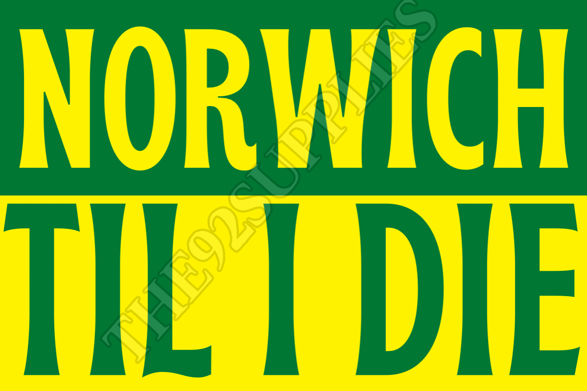 Canaries til I die - Norwich city