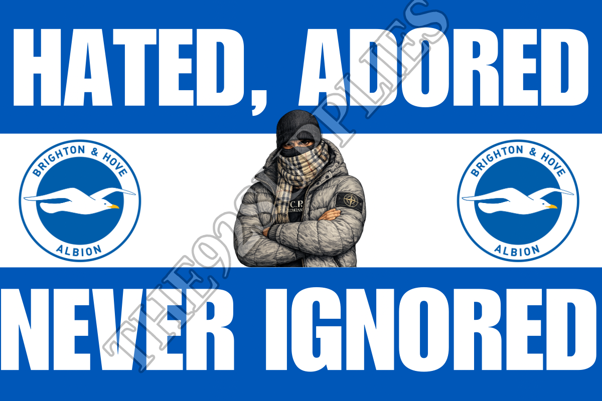 Hated. Adored. Never ignored x8 - Brighton