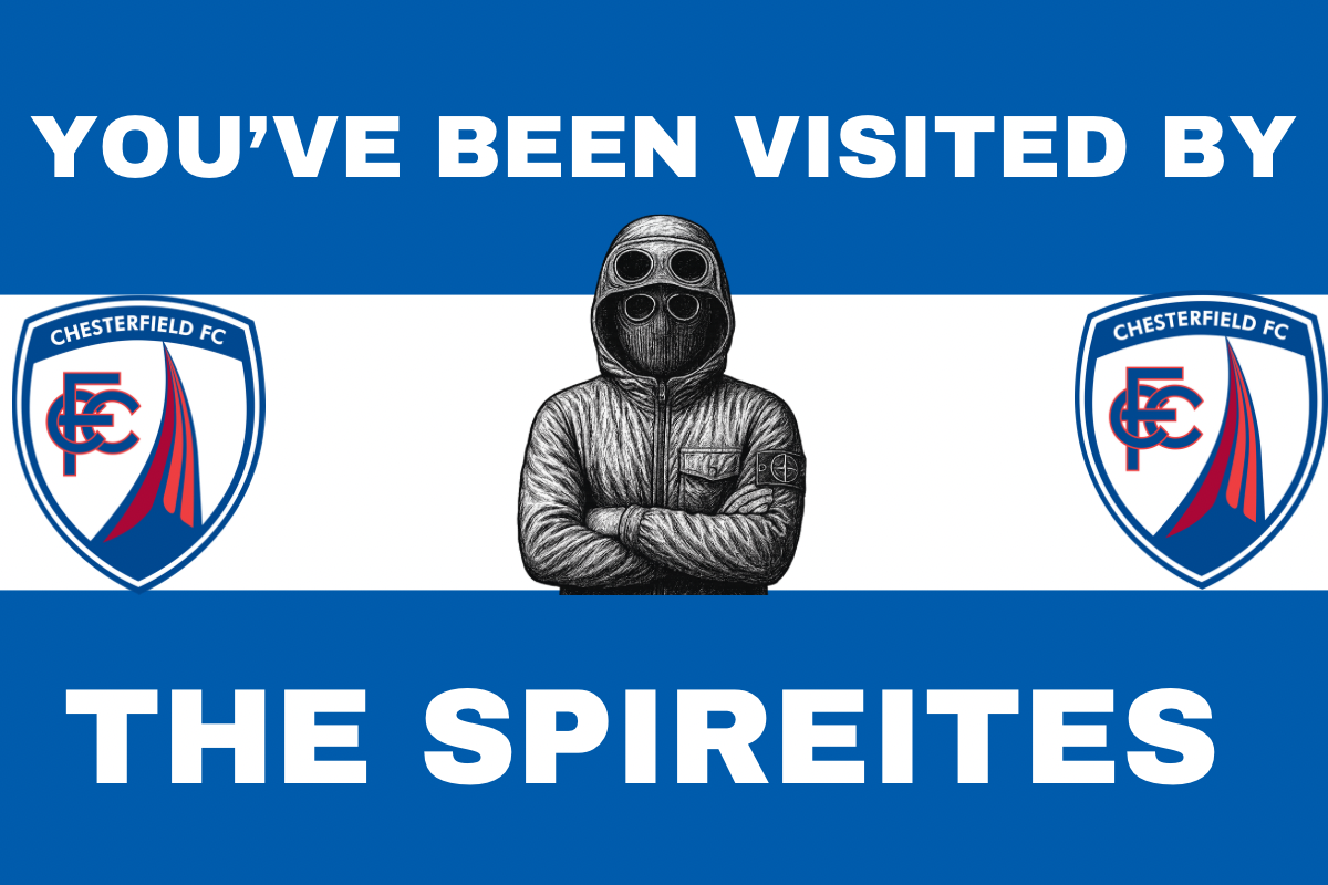 You’ve been visited by the spireites - Chesterfield